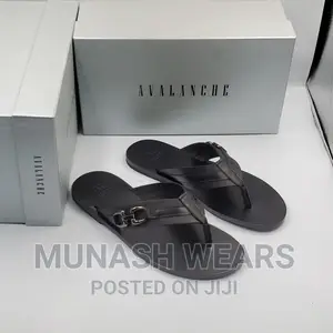 Italian AVL Leather Slipers