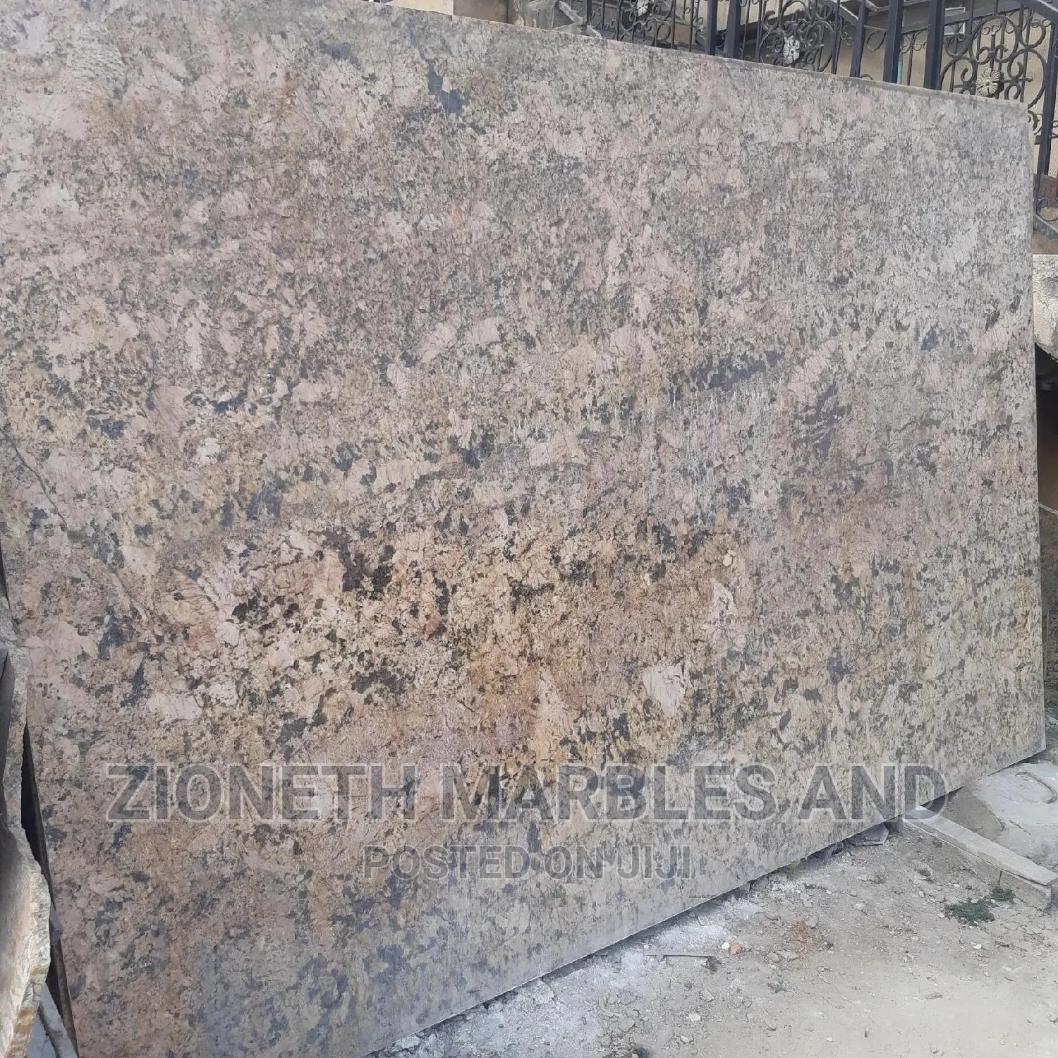 Italian Alaska Gold Marble/Granite Slab