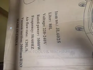 80l Vaccum Cleaner (Wet and Dry)