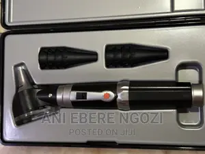 LED Pocket Fiber Optic Otoscope Set ENT Diagnostic Set.