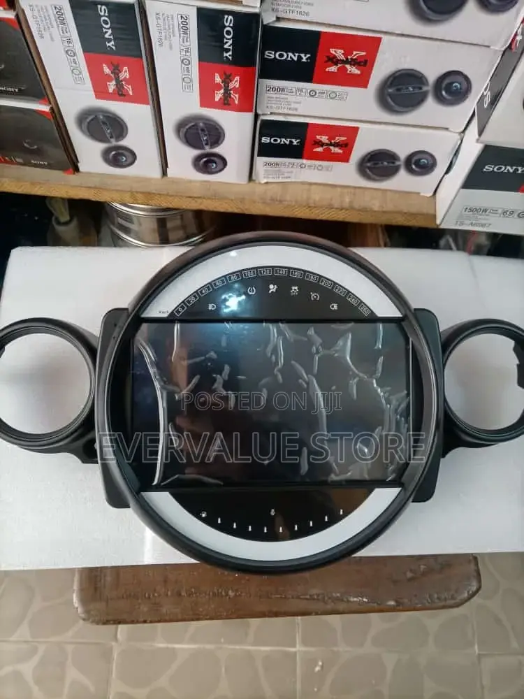 Mini Cooper Car Android Player + Reverse Camera