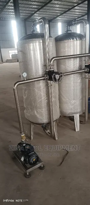 Stainless Cylinder Filter Tank