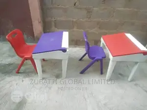 Kindergarten and Primary School Desk Locker and Chair