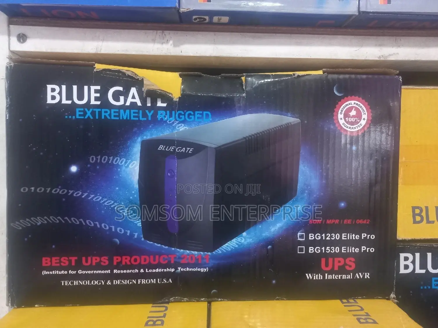 Bluegate Ups 653