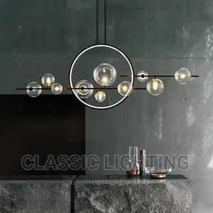 Modern LED Novelty Glass Bubble Chandelier Nordic Light