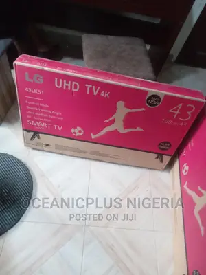 Durable LG 43 Inches Smart Frameless TV