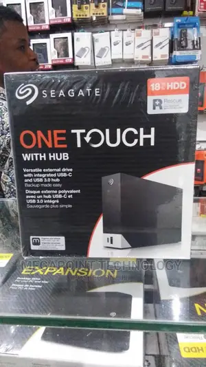 Seagate 18tb One Touch With Hub