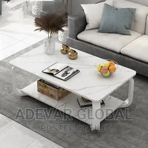 Rectangular Shape Nordic Centre Table With Storage - 100cm