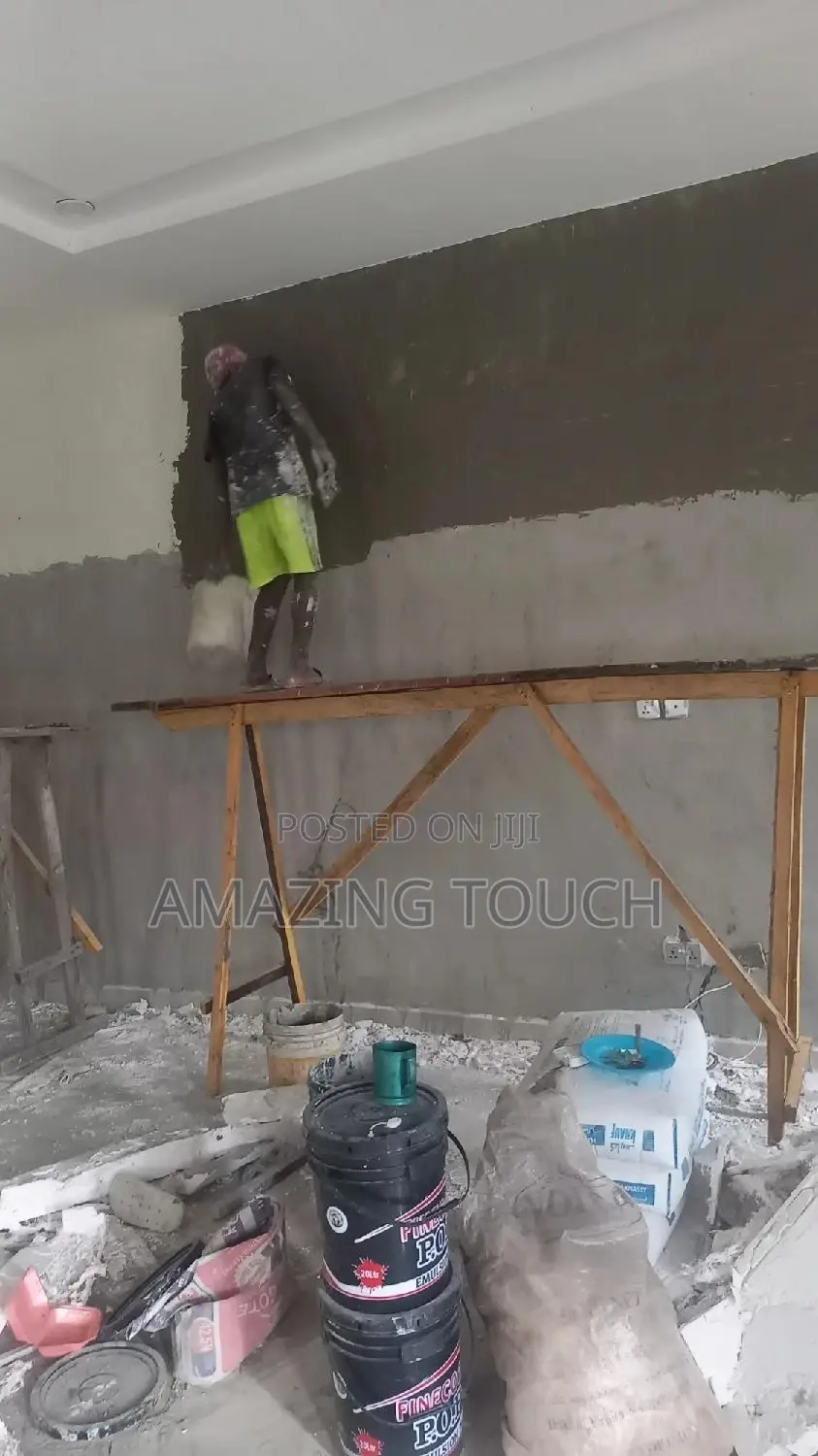 Wall Sketching, Wall Screeding Pop Ceiling
