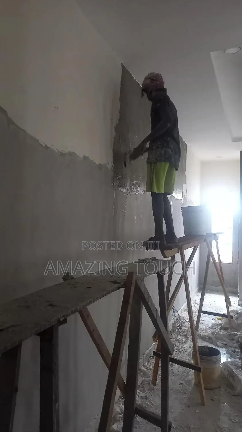 Wall Sketching, Wall Screeding Pop Ceiling