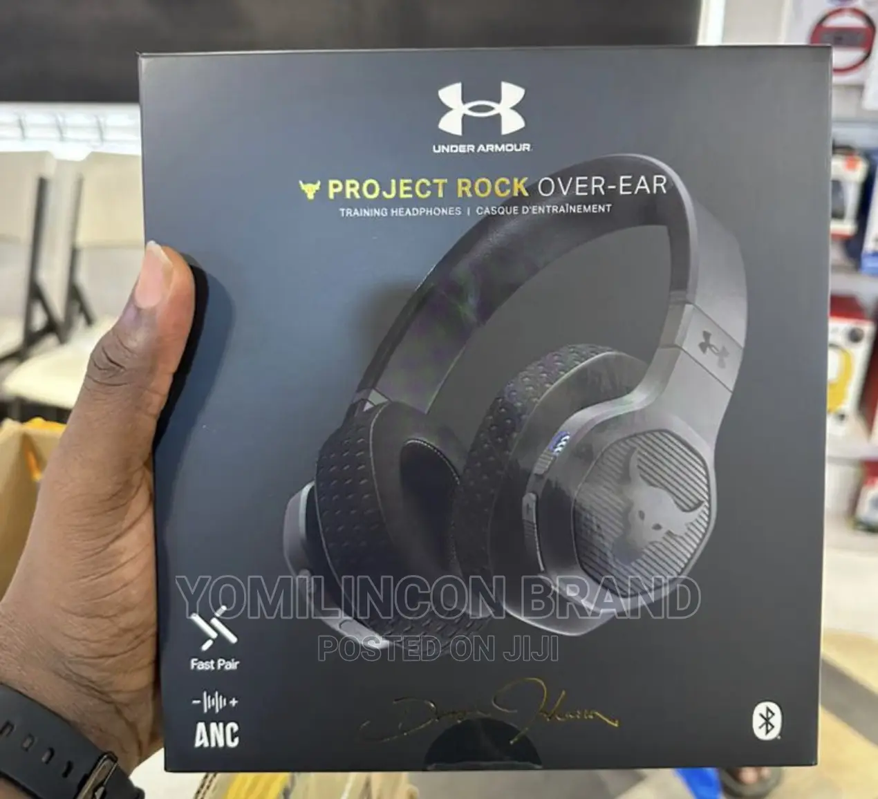 Under Amour Project Rock Over-Ear Training Headphone