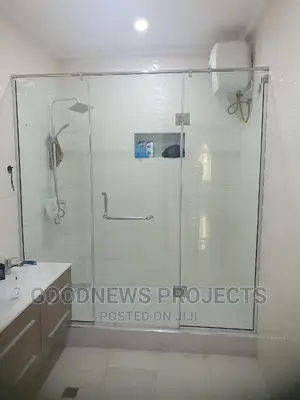 Hinge Shower Glass Bath