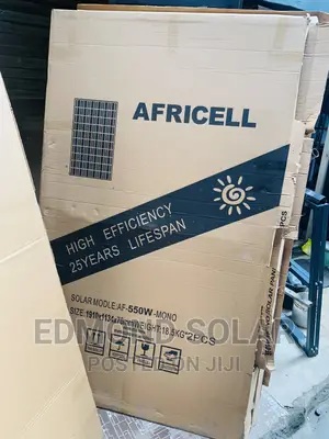 550watts Africell Solar Panel Is Available