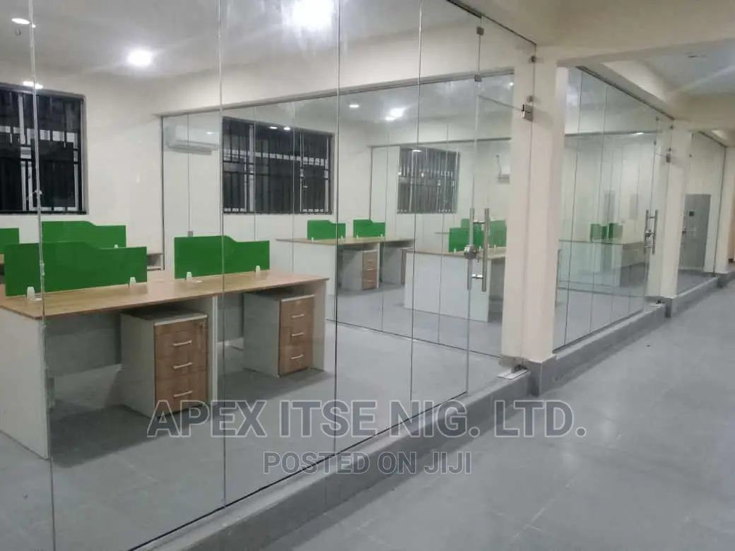 Clear View Glass Partition