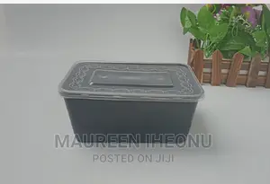 1000ml Black Food Pack - A Pack Of 100pieces