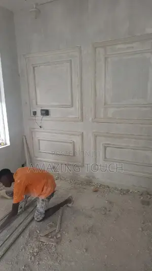 Wall Sketching, Wall Screeding Pop Ceiling