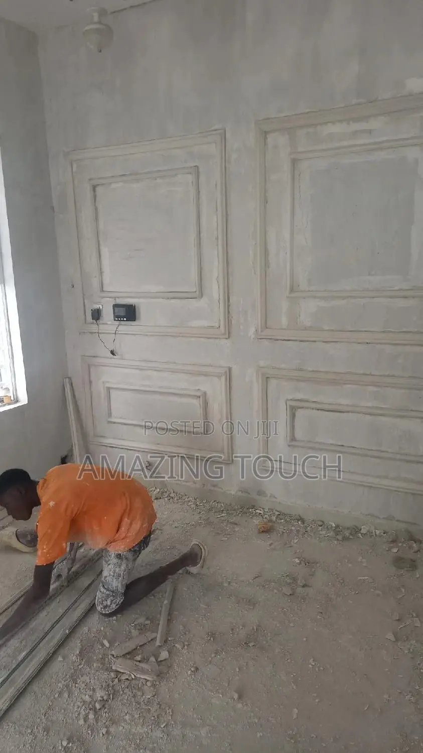Wall Sketching, Wall Screeding Pop Ceiling