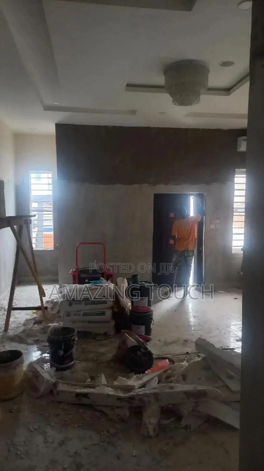 Wall Sketching, Wall Screeding Pop Ceiling