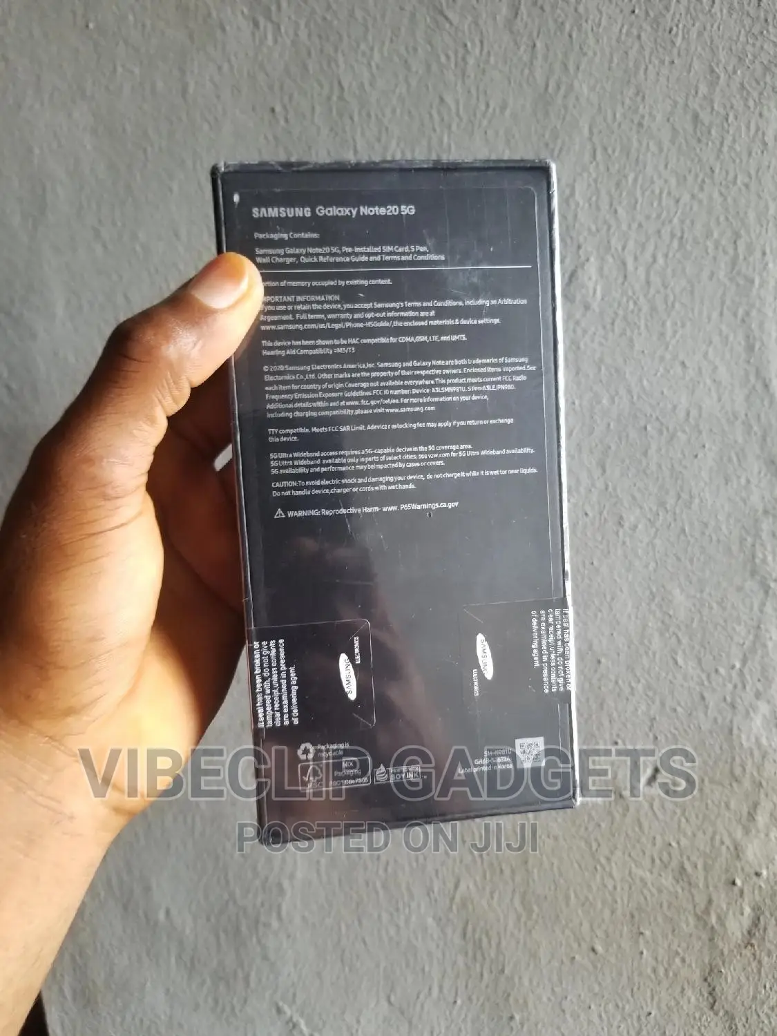 New Samsung Galaxy Note 20 5G 128 GB Bronze