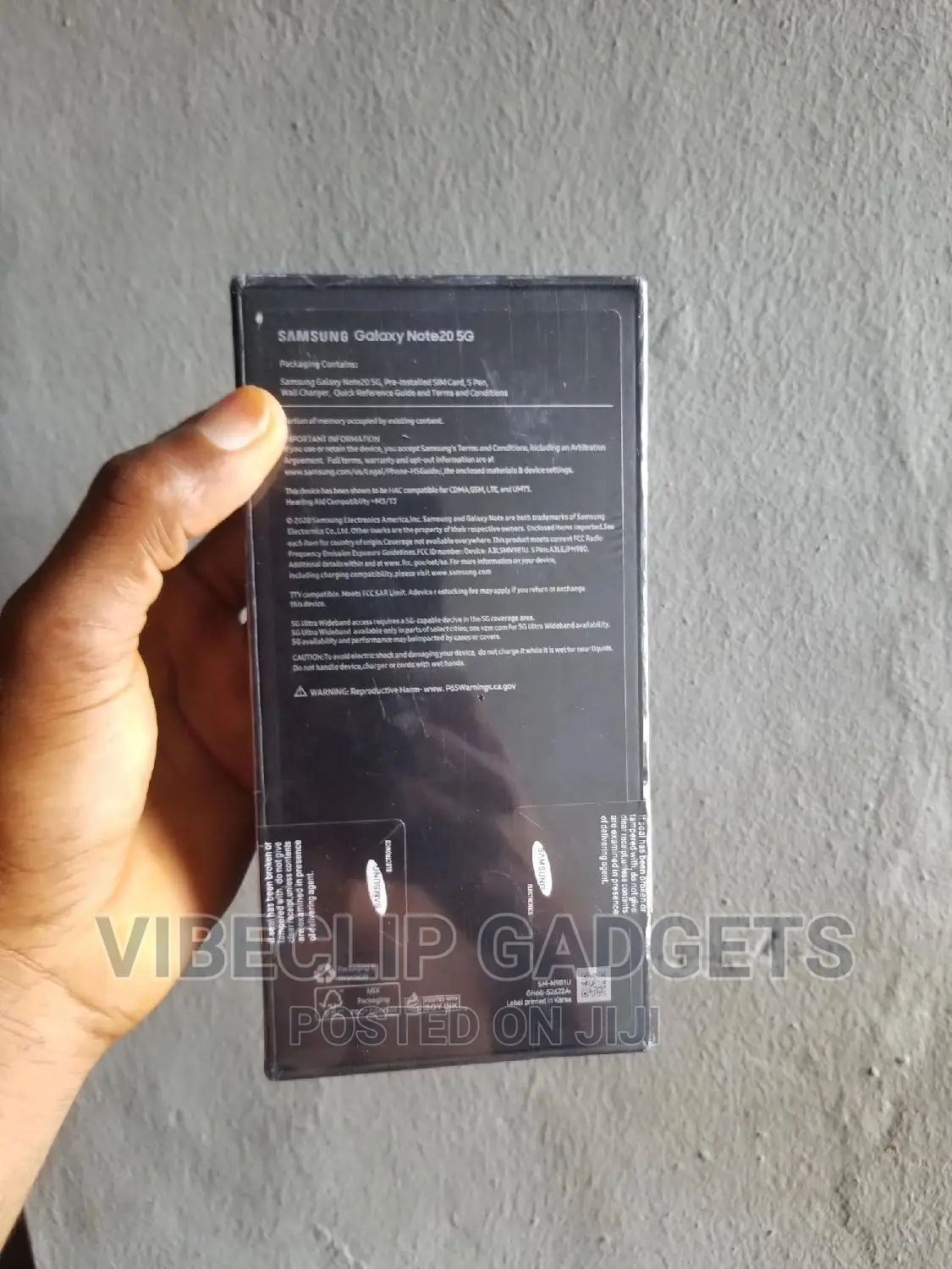 New Samsung Galaxy Note 20 5G 128 GB Bronze