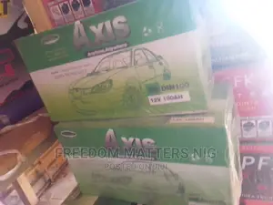 100ahms Axis Car Battery