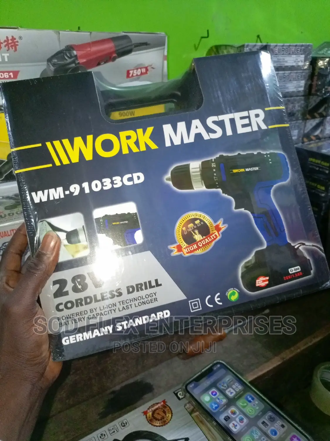 28v Work Master Screw Machine