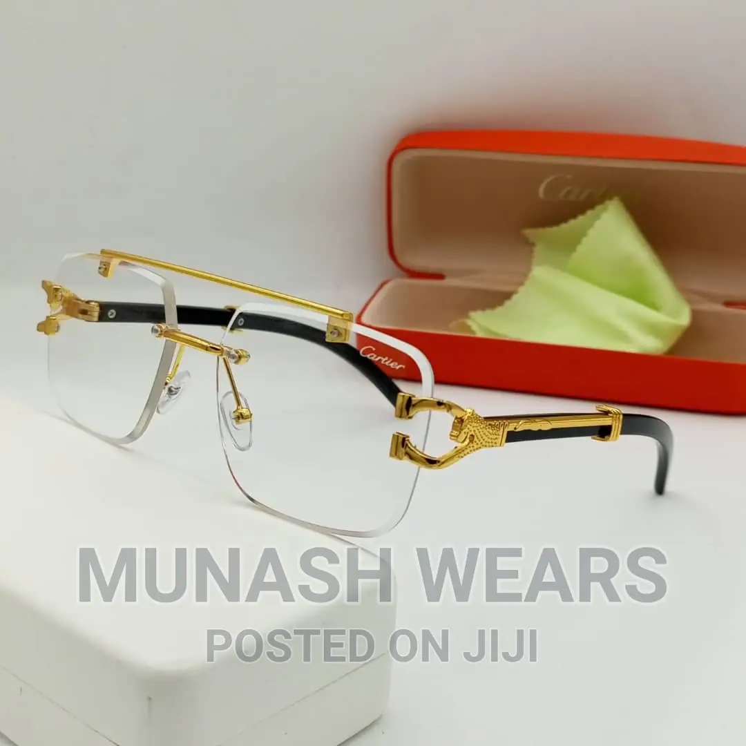 Original Luxury Cartier Glasses for Men