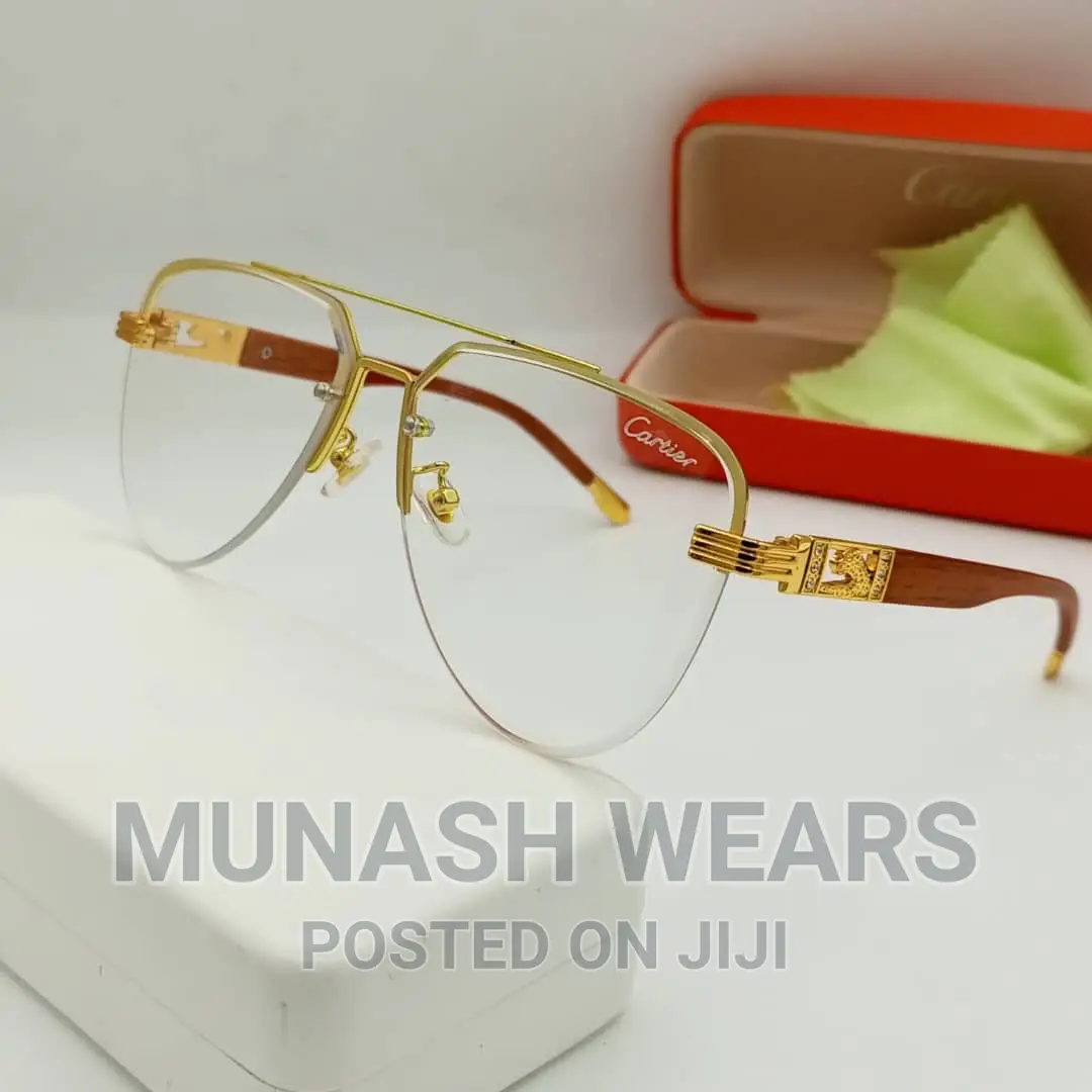 Original Luxury Cartier Glasses for Men