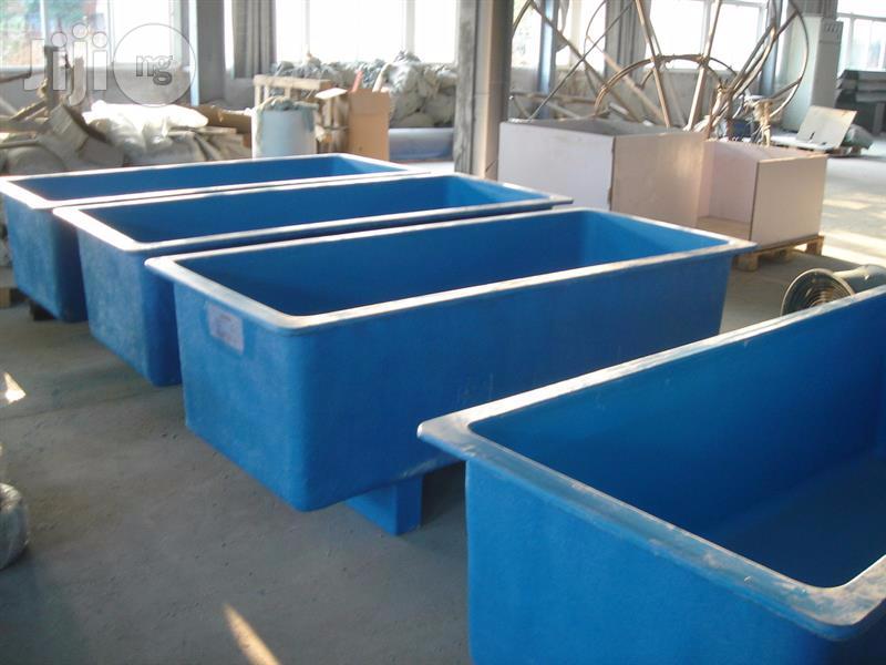 FRP/GRP Type Commercial Fish Farming Tanks