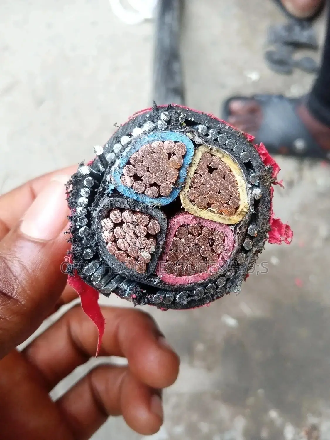 Armoured Cable 95mx4core