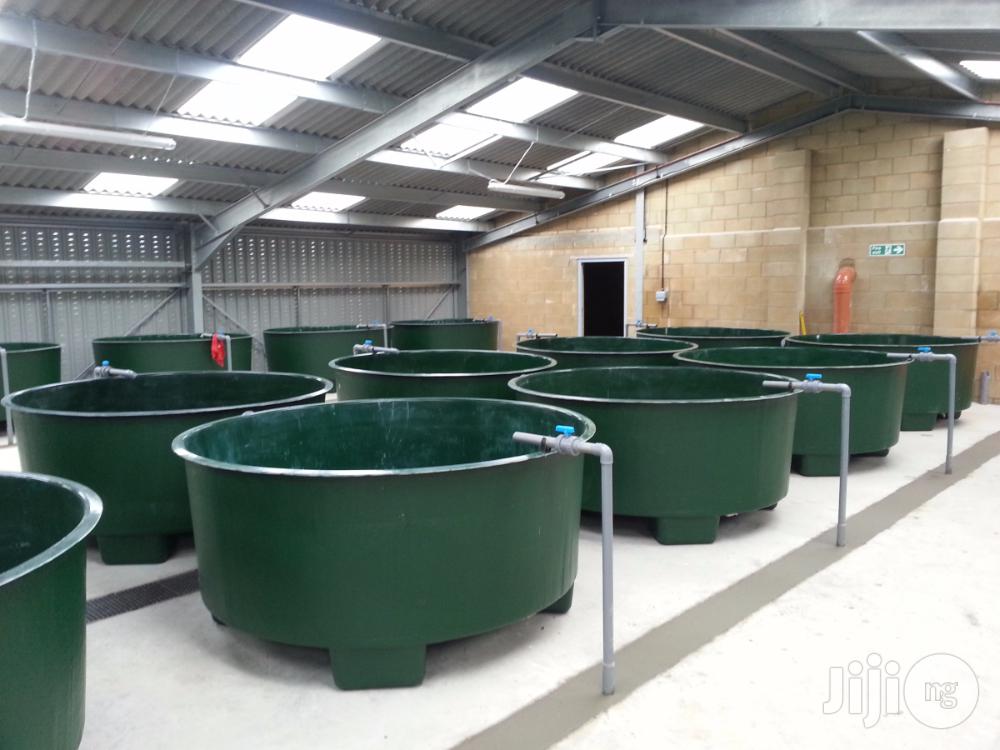 FRP/GRP Type Commercial Fish Farming Tanks