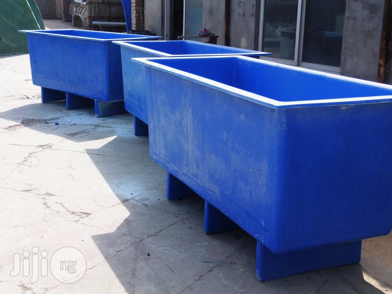 FRP/GRP Type Commercial Fish Farming Tanks