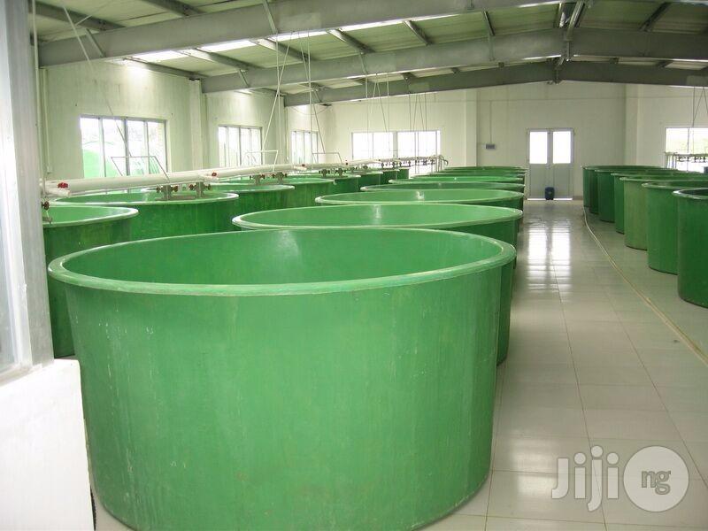 FRP/GRP Type Commercial Fish Farming Tanks