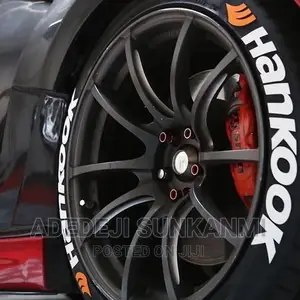 Rubber Letters Tire Sticker Car Tire Wheel Sticker 3d Logo