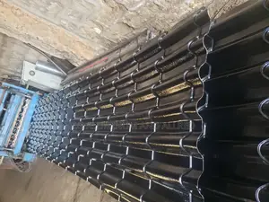 Black Metcopo Roofing Tiles 0.45mm