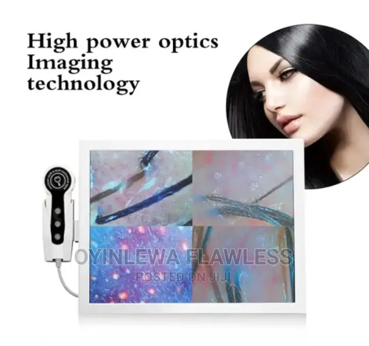 New Smart 15" LCD Screen Skin and Scalp Detector Analyser