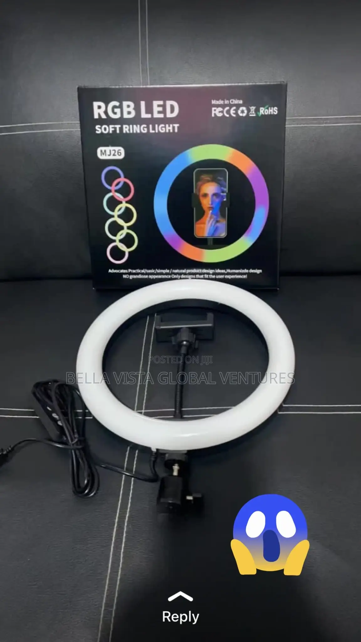 10 Inches RGB Ringlight