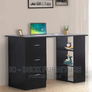 DSK7 Computer Desk W/ Storage, Writing Study Table