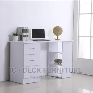 DSK7 Computer Desk W/ Storage, Writing Study Table