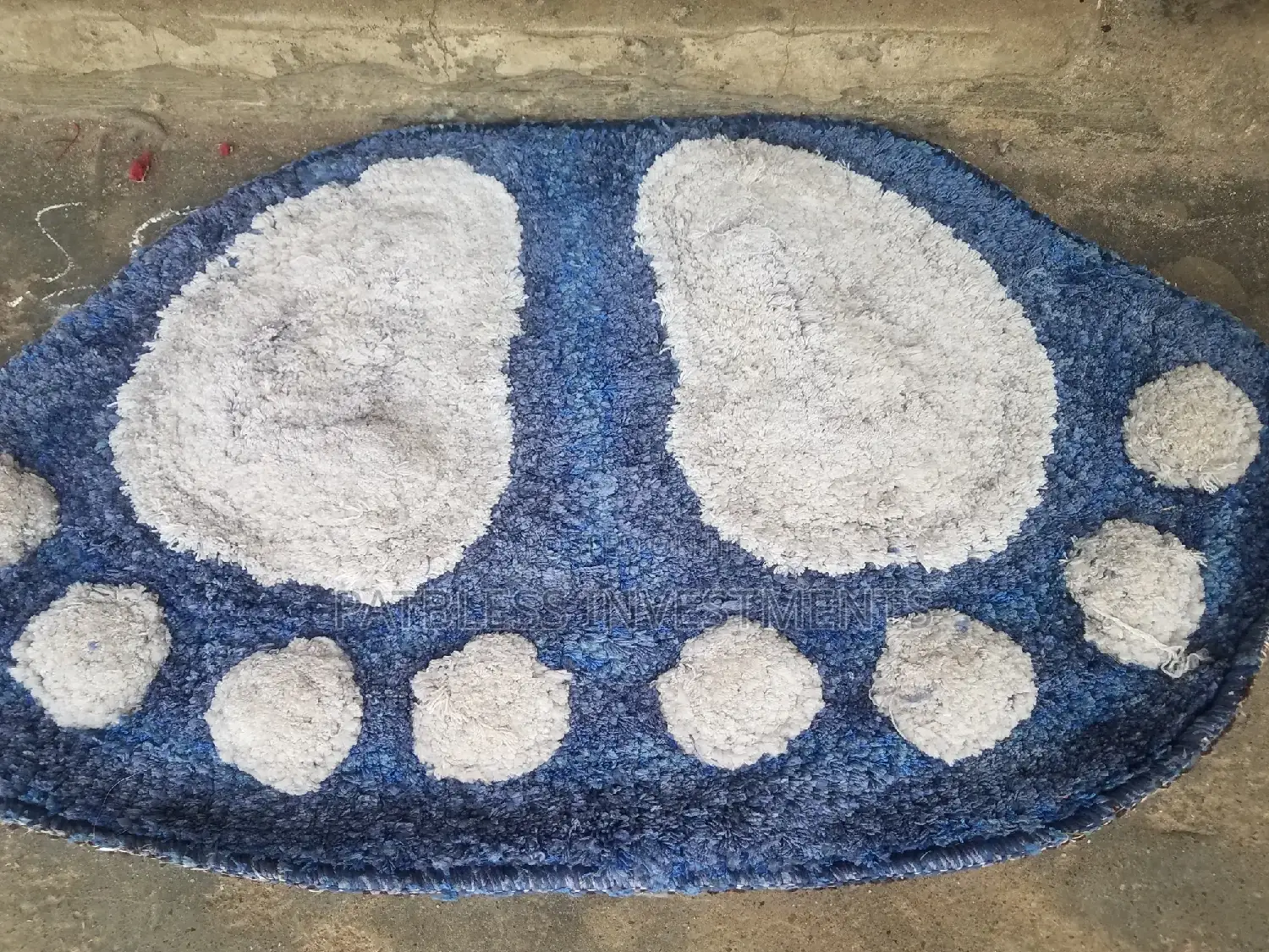 Outside Bathroom Door Footmat, #12500