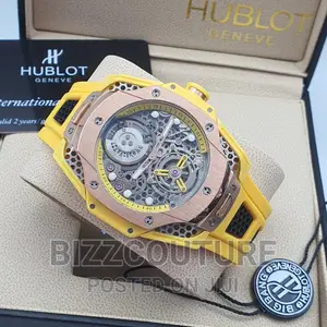 Original HUBLOT Rubber Strap Watch Available in Store