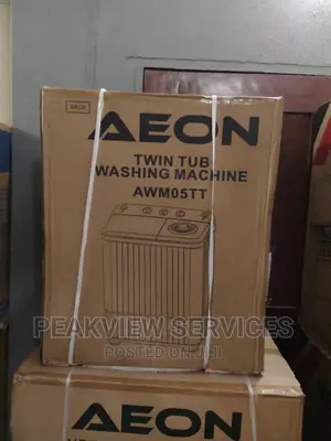 Noise Free Aeon 5kg Twin Tub Washing Machine