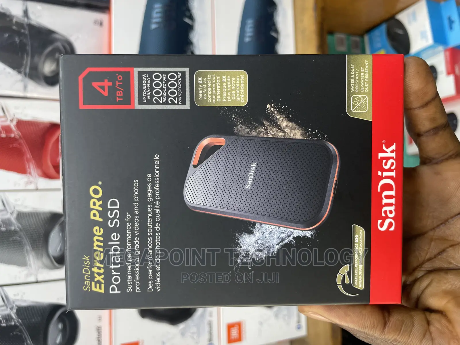 Sandisk 4tb Extreme Pro 2000mbps