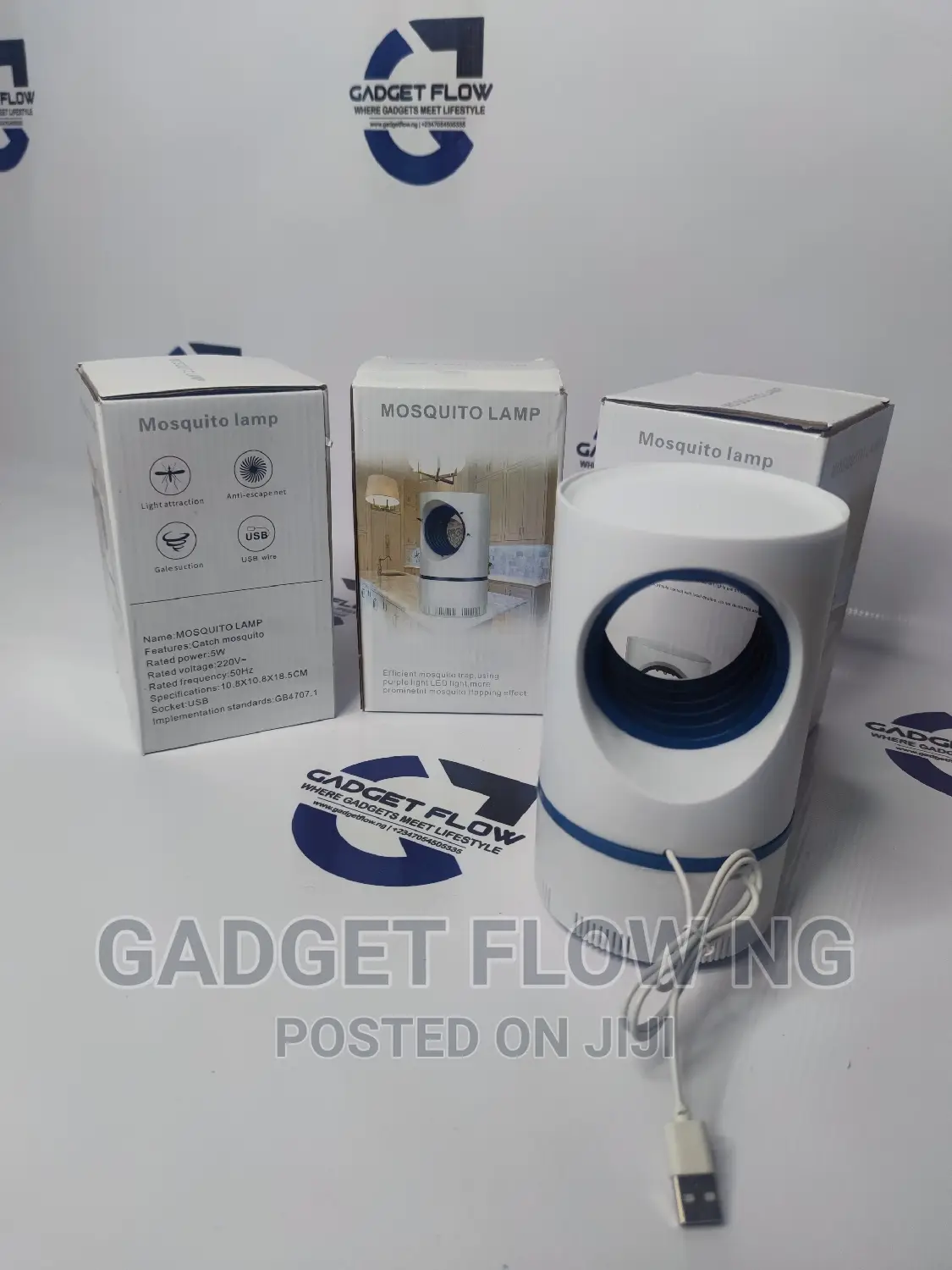Mosquito Killer Zapper Lamp With USB