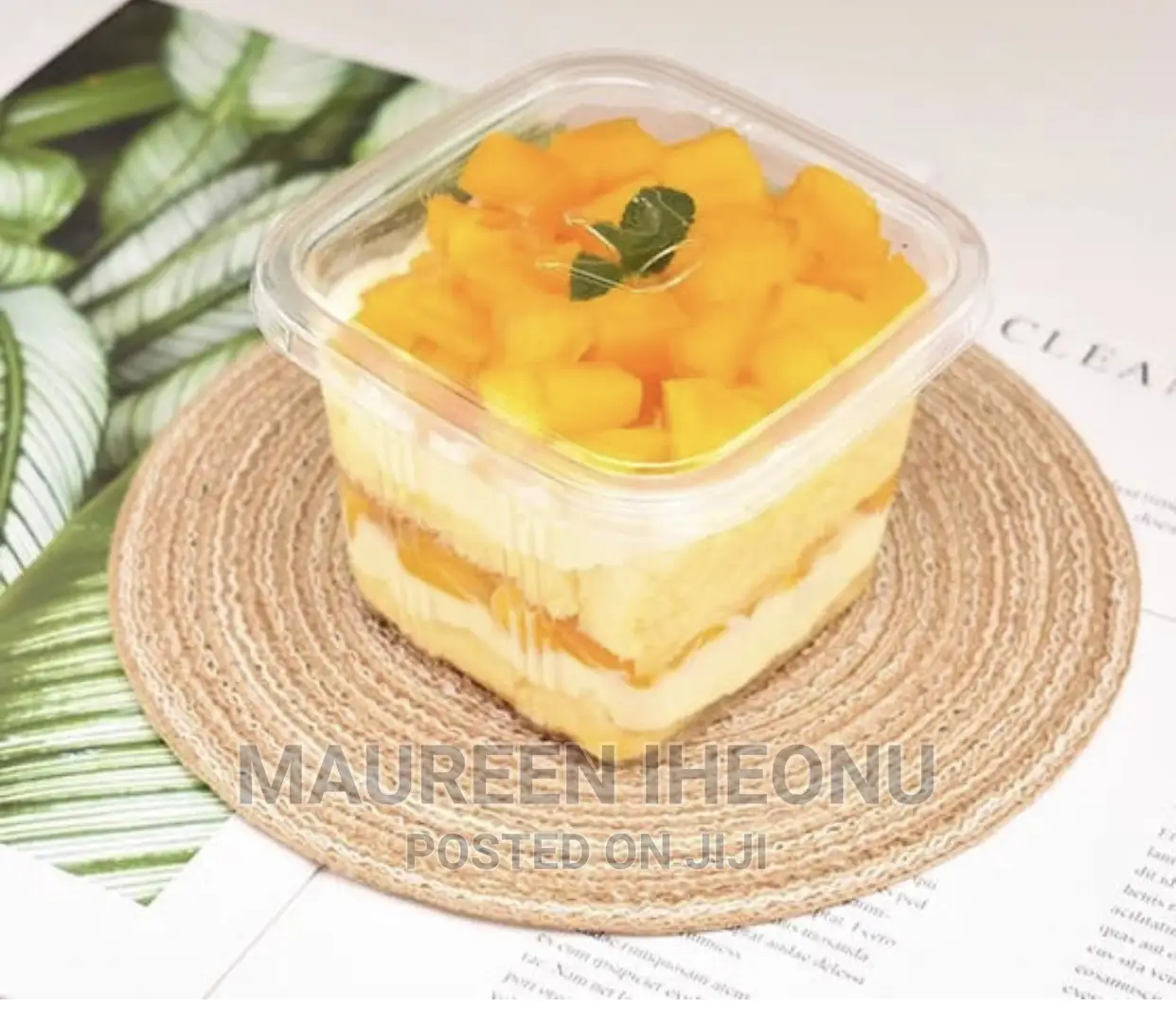 Square Parfait Bowl - A Pack of 12pcs
