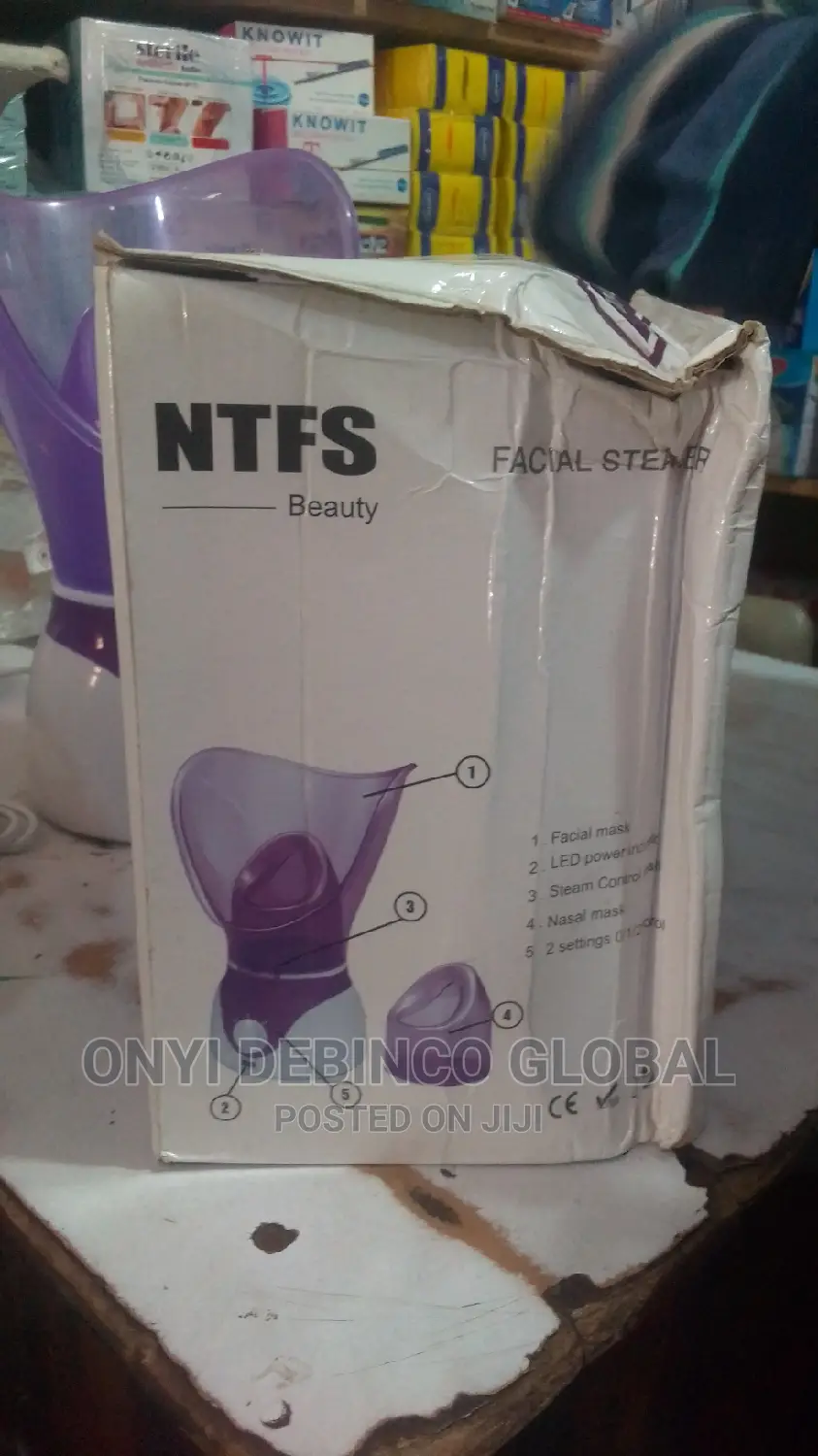 Facial Steamer Sprayer Cold Hot Spray Deep Cleaning Steaming