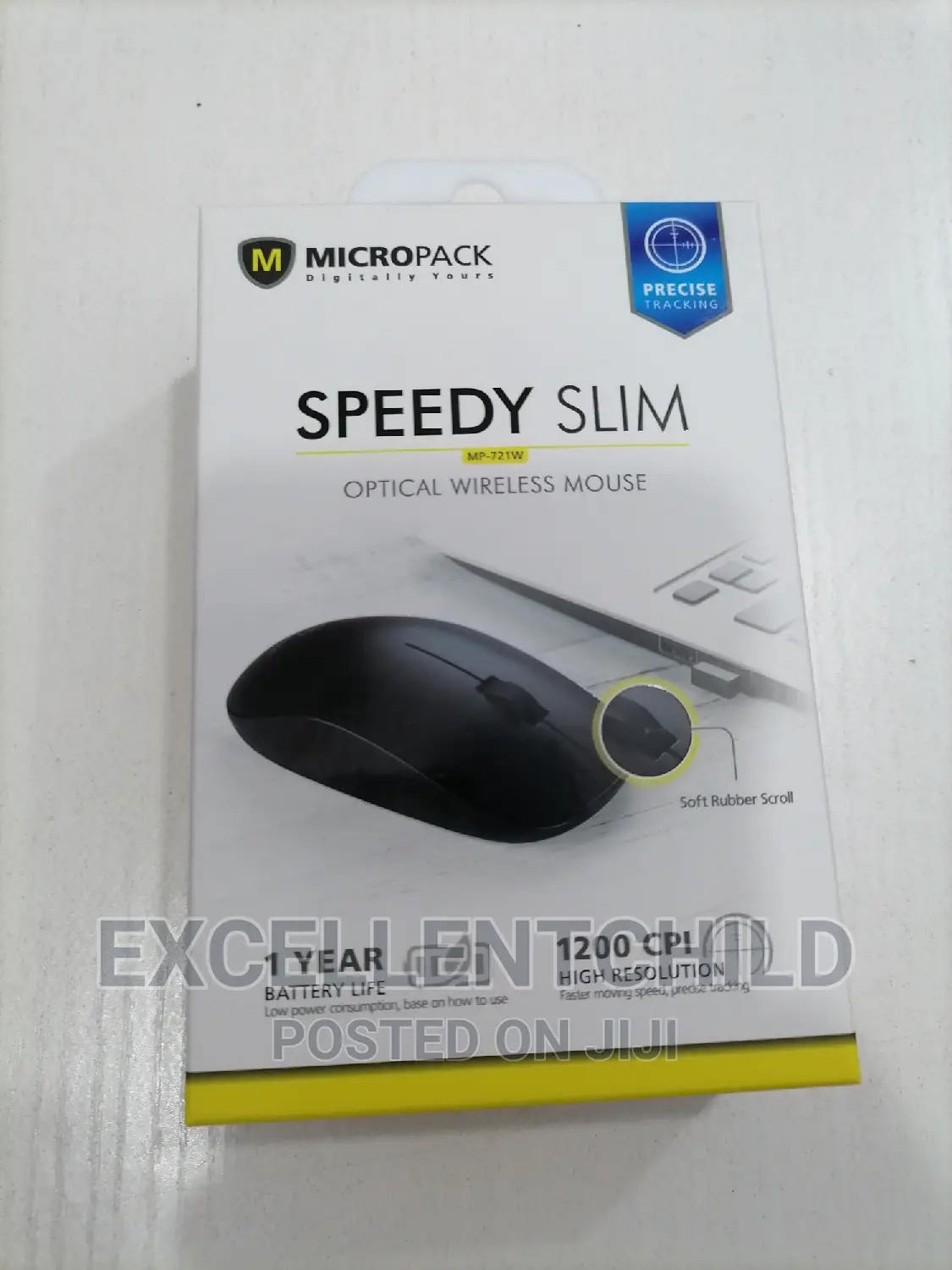 Micropack Speedy Slim Optical Wireless Mouse