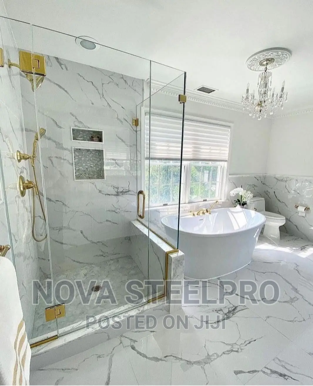 Shower Cubicle Gold in Surulere Plumbing & Water Supply, Nova Steelpro Jiji.ng