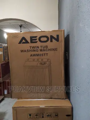 Classic 5kg Aeon Twin Tub Washing Machine,Top Loader