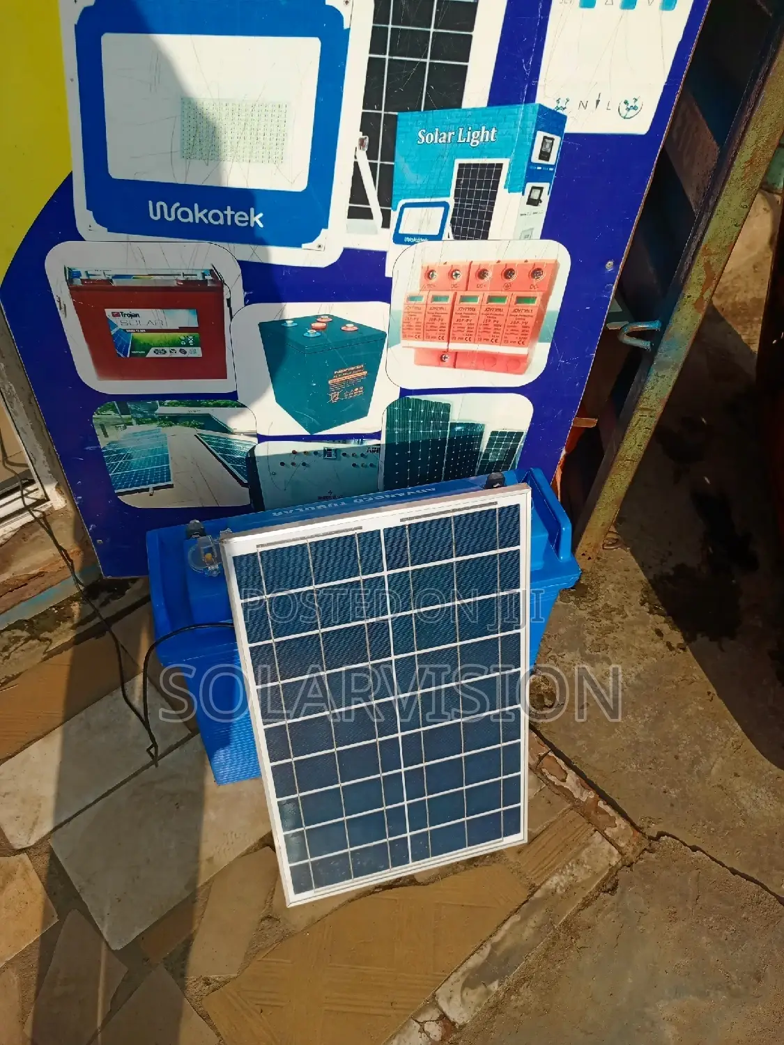 20hours Solar Fan Plus 60watts Panel